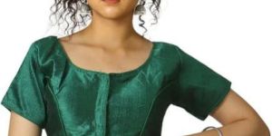 Sea Green Fantom Silk Blouse