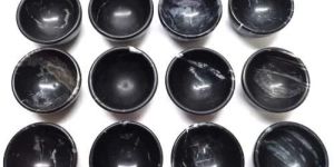Black Marble Bowl