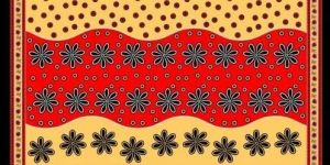 African Khanga Fabric