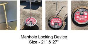 Manhole Cover Locking Device