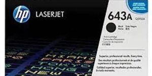 HP 643A Black Toner Cartridge