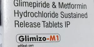 Glimepiride and Metformin Hydrochloride Sustained Release Tablets