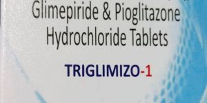 Metformin Hydrochloride (SR), Glimepiride and Pioglitazone Hydrohloride Tablets