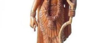 Wooden Lord Sri Rama Statue