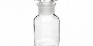 Wide Mouth Reagent Bottle With I/C Glass Stopper