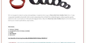 Butterfly Valve Seats