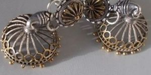 German Silver Jhumka