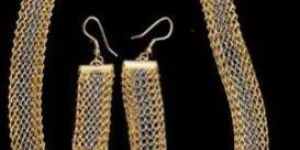 Two Tone Necklace Set