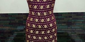 Khaddi Georgette Banarasi Dress Material