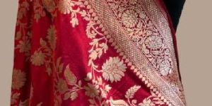 Pure Katan Silk Handloom Dupatta