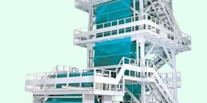 Double Extrusion Blown Film Machine