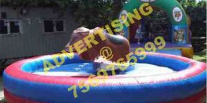 Inflatable Rodeo Bull
