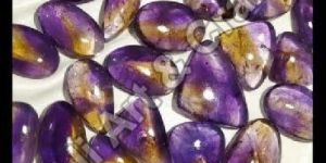Ametrine Cabochon Gemstone