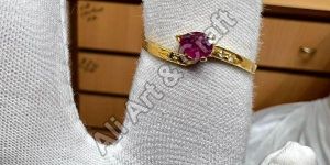 Ruby Gold Rings