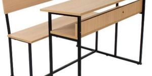 Three Seater School Bench