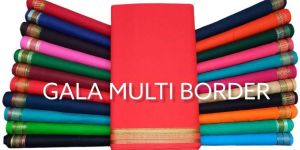 Gala Multi Border Cotton Fabric