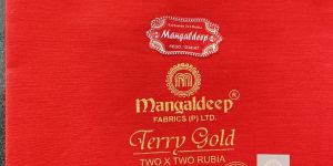 Terry Gold Polyester Cotton Lining Fabric
