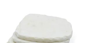 Damage Edge White Marble Coaster