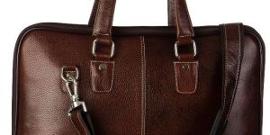 UNISEX BROWN LEATHER BAG