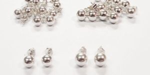 925 Sterling Silver Balls Studs