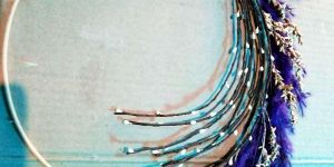 Dried Flower Wreath Ring