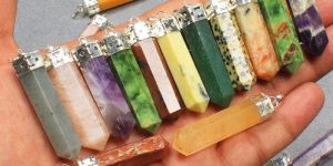 Natural Stone Pencil Pendant