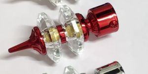 Double Crystal Curtain Bracket