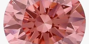 Round Shaped 1.71ct Fancy Vivid Pink SI2 IGI Certified Lab Grown CVD Diamond