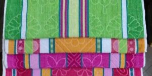 Flower Cotton Bath Towel