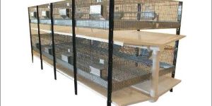 Stainless Steel Rabbit and Guinea Pig Breeding and Nursing Cage
