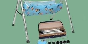 Stainless Steel Folding Baby Cradle