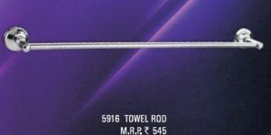 Stainless Steel Dolphin Collection Towel Rod