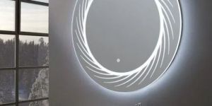 24x24inch Round LED Bathroom Mirror