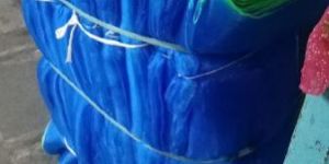 Blue Plain Garlic Net Bag Fabric