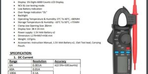 Digital Leakage Clamp Meter DT630