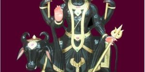 Marble Shani Dev Statue