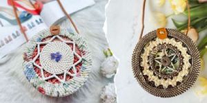 Designer Rattan Handbags