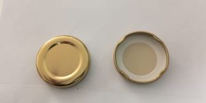 43 MM BLACK/GOLDEN COLOR LUG CAPS