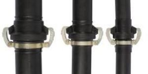 SuperLoc High Pressure Portable HDPE Piping System