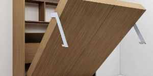 Wall Mounted Wooden Bed