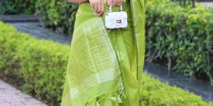 Linen Silk Saree