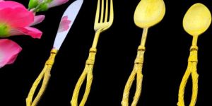 Tree Bark Cutlery Set