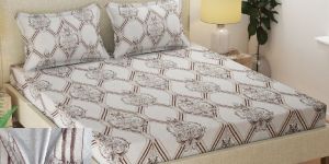 Elastic Bedsheet Double Bed 72x78x6