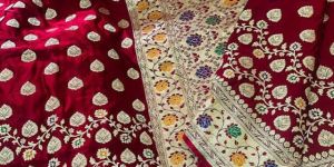 Banarasi Semi Katan Handloom Saree