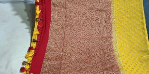 Pure Georgette Handloom Banarasi Saree