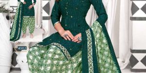 4002 Colorful Patiala Salwar Suit