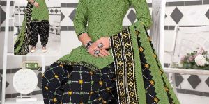 4010 Colorful Patiala Salwar Suit