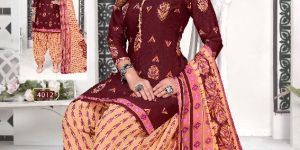 4012 Colorful Patiala Salwar Suit