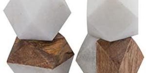 Wooden & Marble Paperweight