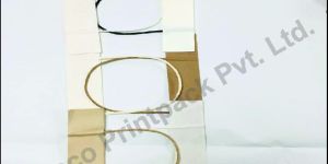 White Kraft Packing Handle